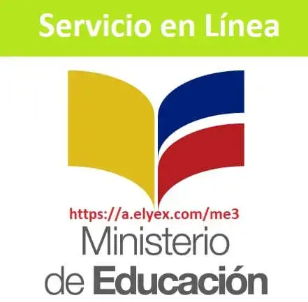 ministerio educacion servicios linea