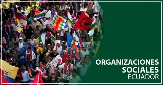 Lista de movimientos y organizaciones sociales del Ecuador