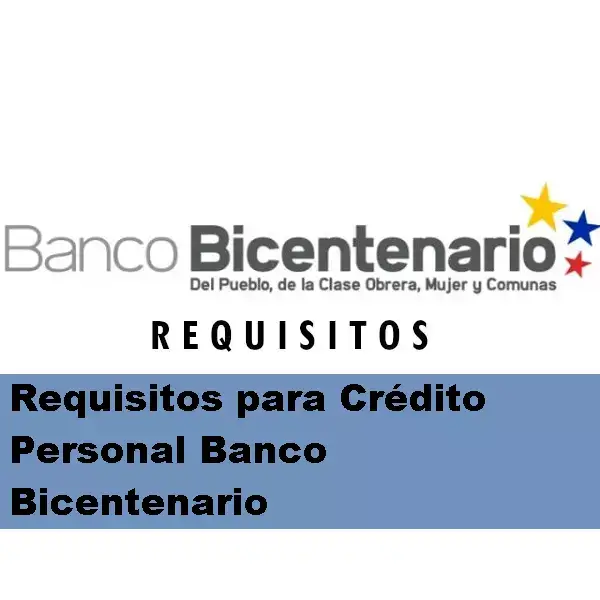 requisitos credito personal banco bicentenario
