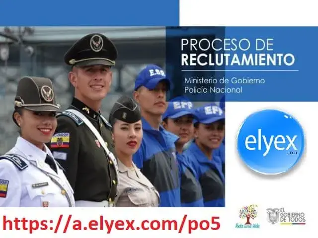 requisitos policia nacional proceso reclutamiento ecuador pasos llamamiento