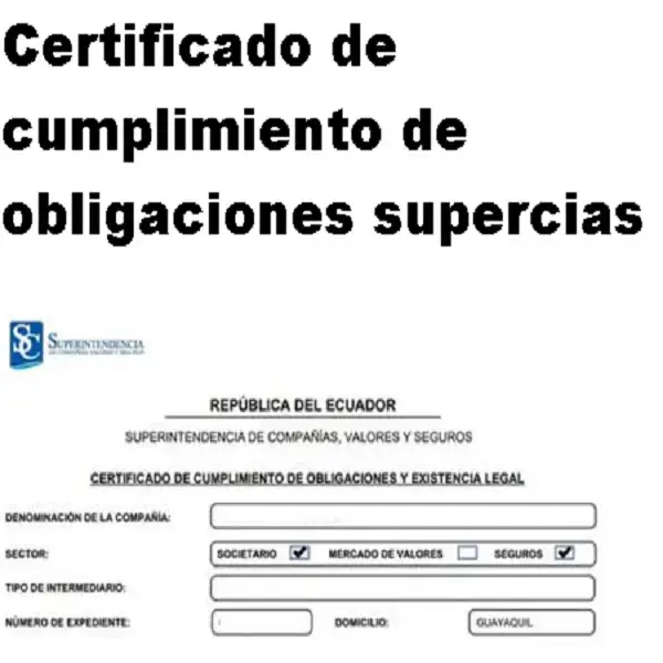certificado de cumplimiento de obligaciones