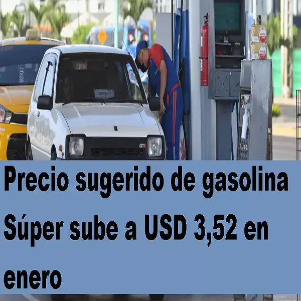 precio sugerido de gasolina súper