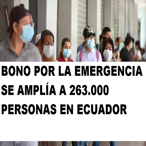 bono emergencia amplia personas ecuador