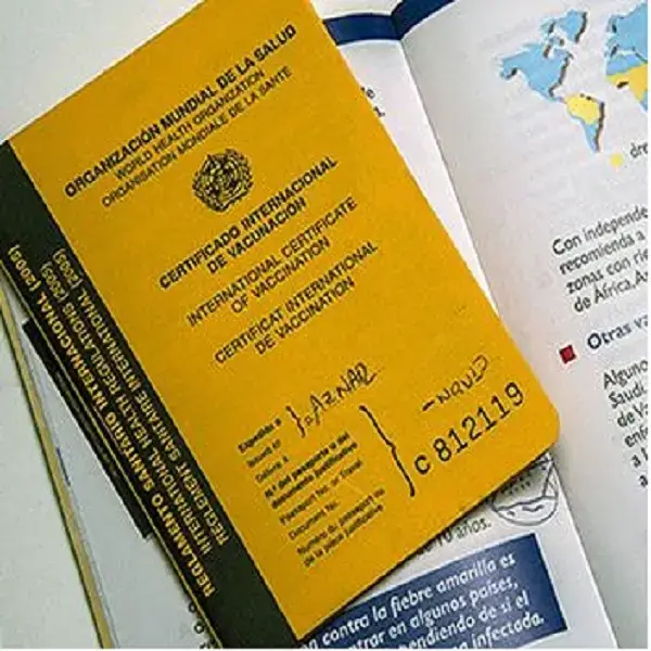 certificado vacunas internacional
