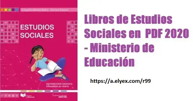 libros de estudios sociales ministerio de educación