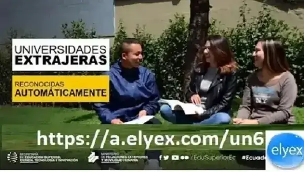 listado universidades extranjeras senescyt