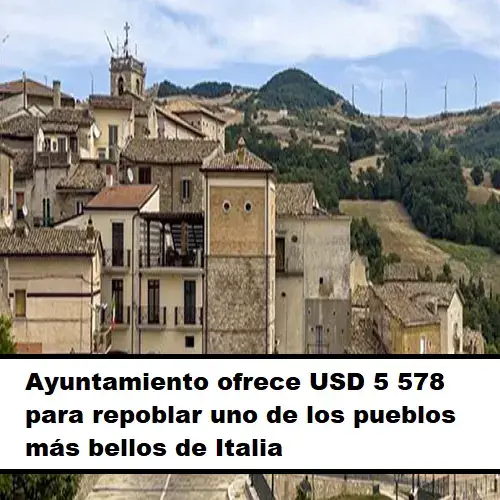 Repoblar pueblo de Italia Ayuntamiento ofrece USD 5578 2024