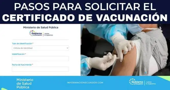 solicitar certificado vacunación msp ecuador