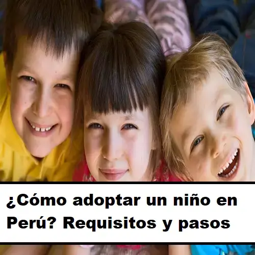 adoptar niño en perú