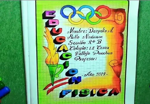 caratulas educacion fisica cuadernos