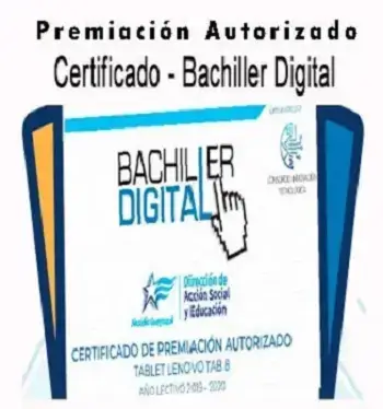 certificado premiacion autorizado bachiller