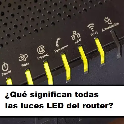 luces del router