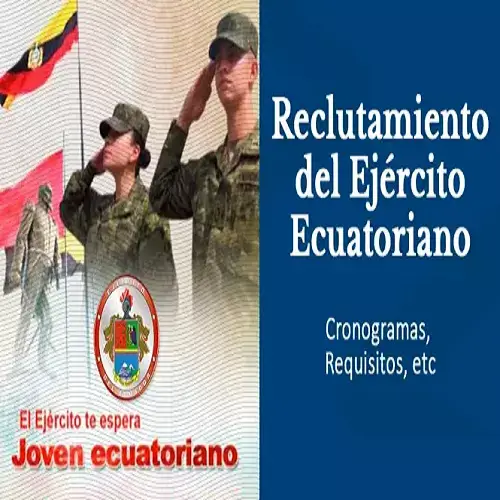 ejército ecuatoriano reclutamiento