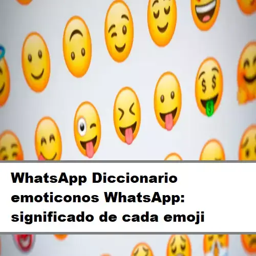 diccionario emoticonos whatsapp