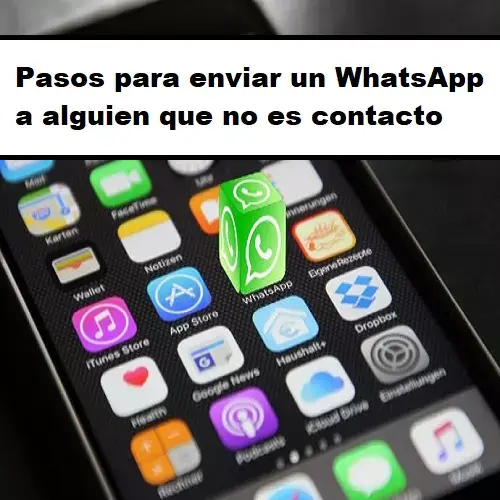 pasos enviar un whatsapp