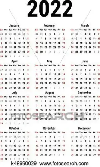 calendarios puentes feriados 2022