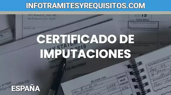 certificado de imputaciones tributario
