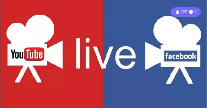 cómo hacer live facebook youtube