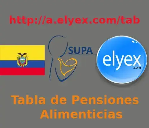 SUPA Tabla pensiones alimenticias Ecuador Calculo Función Judicial PDF Deudores Consultar Calculadora