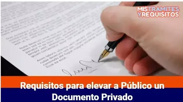 elevar público documento privado