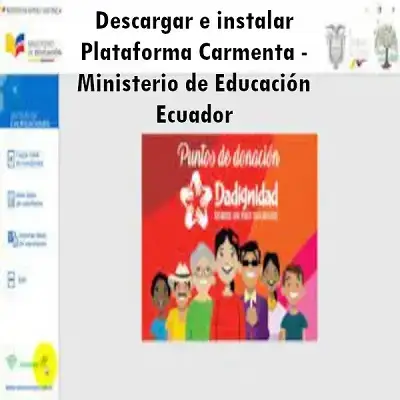 plataforma carmenta ministerio educación ecuador