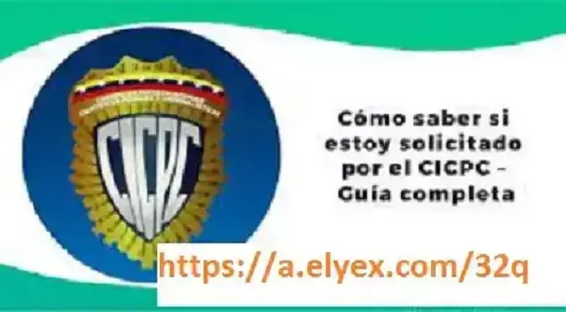 saber solicitado cicpc guia completa