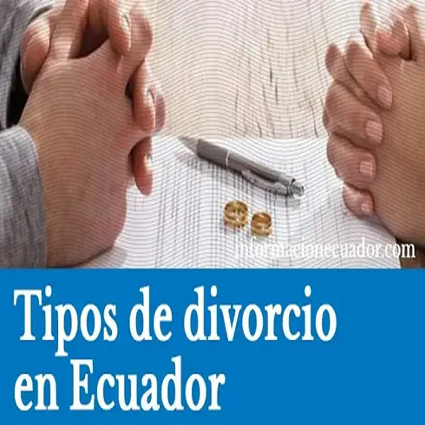 tipos divorcio ecuador