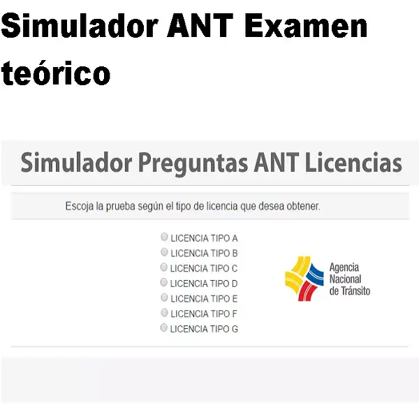 simulador ant examen teorico