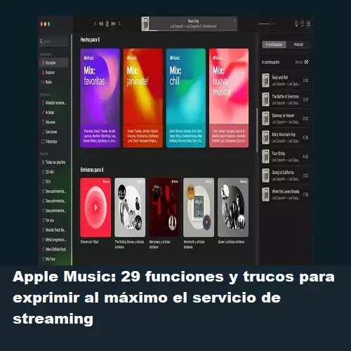 apple music funciones
