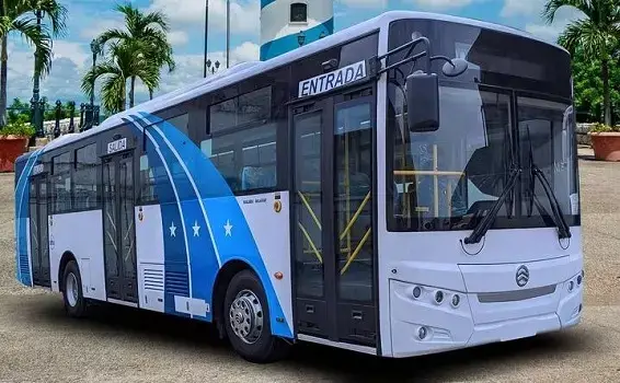 buses urbanos eléctricos en Ecuador