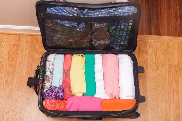 cómo organizar una maleta