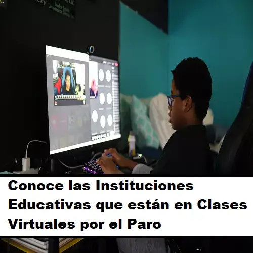 instituciones educativas en clases virtuales
