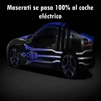 maserati pasa coche eléctrico