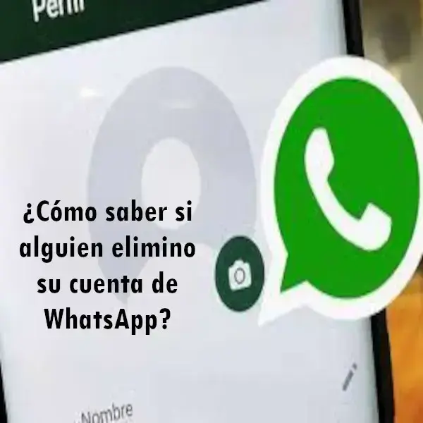 saber elimino cuenta whatsapp