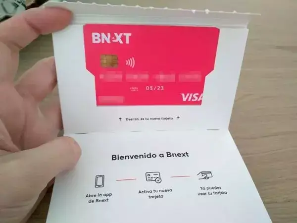 solicitar tarjeta bnext en españa