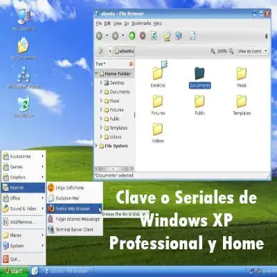 Clave o Seriales de Windows XP Professional y Home