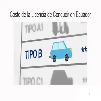 Costo de la Licencia de Conducir en Ecuador
