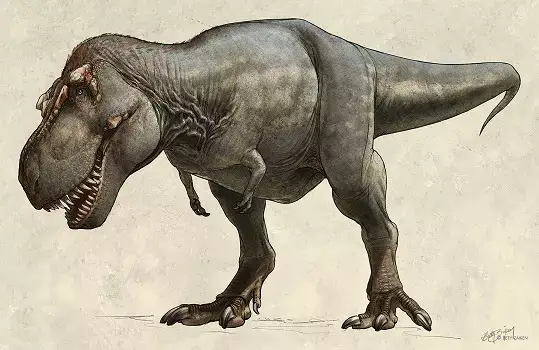 qué come el tiranosaurio rex