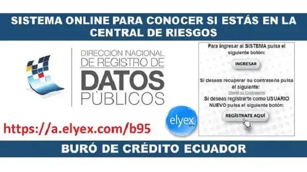Consultar Central de Riesgo (Buró de Crédito Ecuador)