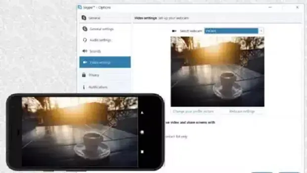 cómo usar el móvil como webcam
