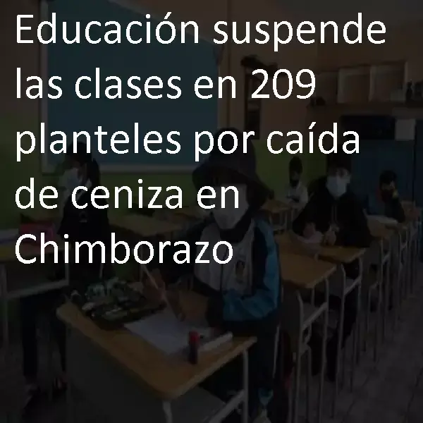 educación suspende las clases