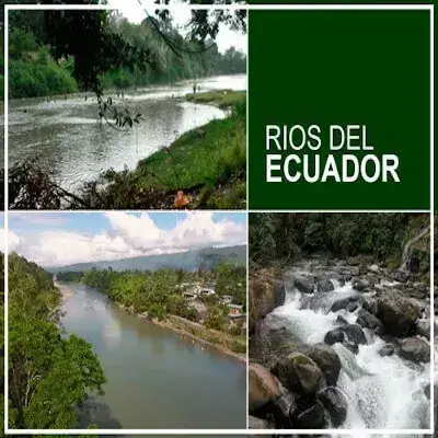 Los Ríos del Ecuador - Mapa, nombres y características
