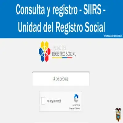 Unidad del Registro Social: Inscripción y consulta en línea