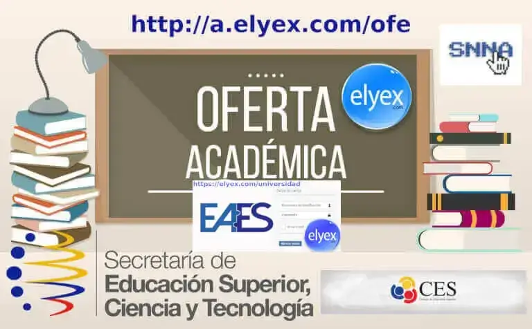 Oferta Académica Carreras universitarias en Ecuador EAES SENESCYT Educación Superior
