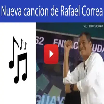 Nueva canción de Rafael Correa (Mashi) 2020