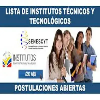 Institutos Técnicos y Tecnológicos para Postulaciones