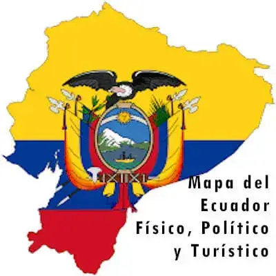 Mapa del Ecuador - Físico, Político y Turístico