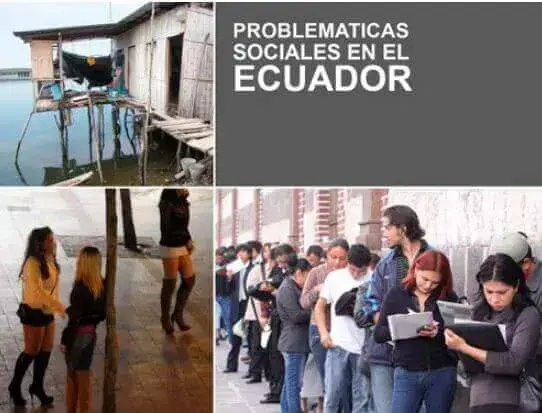 Principales problemas sociales en el Ecuador