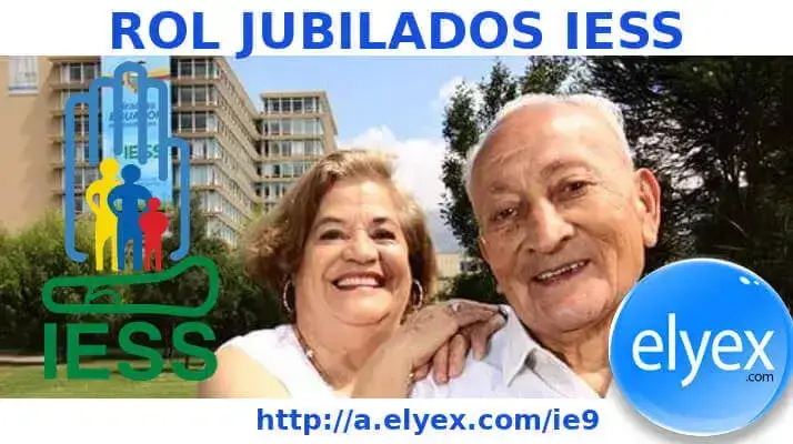 Rol de Pensión Jubilados Pensionista IESS Servicio en Línea