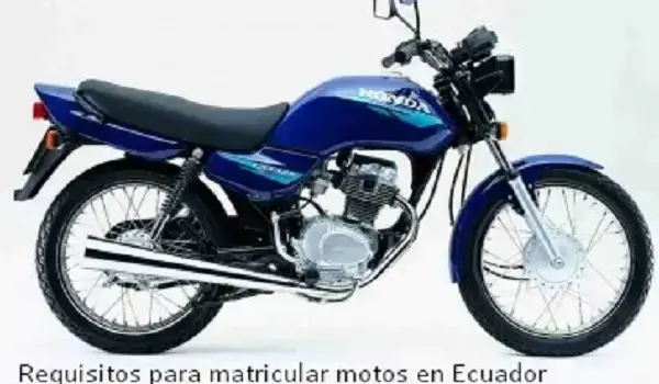 Requisitos para Matriculación de Motos en Ecuador